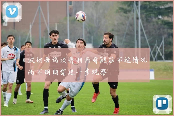 波切蒂诺谈普利西奇腿筋不适情况尚不明朗需进一步观察